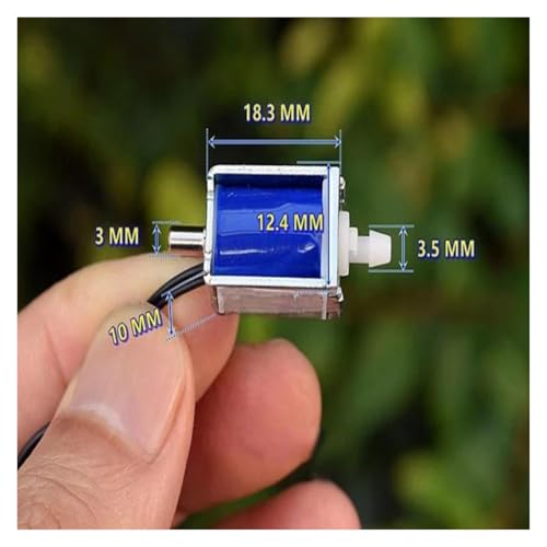 Electrovanne N/O DC 3V 5V micro vanne gaz micro-contrôle DIY - 4