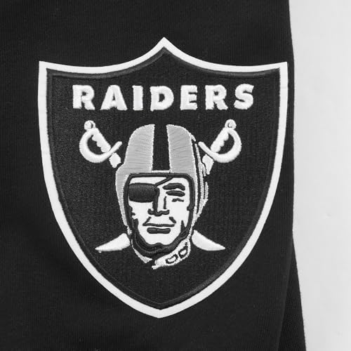 Pro Standard Mens NFL Las Vegas Raiders Wingspan Crewneck Sweatshirt Black 3XL - Image 7