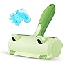 Cepillo Quita pelos para Mascotas, Reutilizable y sin Electricidad. Cepillo Quita Pelusas con depósito, Lavable, eficiente en Todo Tipo de Superficies. Rodillo recogedor de pelos sin recambios.