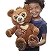 Cubby il mio orsetto curioso, elettrico 25cm orso , cartone animato peluche bambola interattiva giocattolo curioso orso per bambini regalo di natale natale