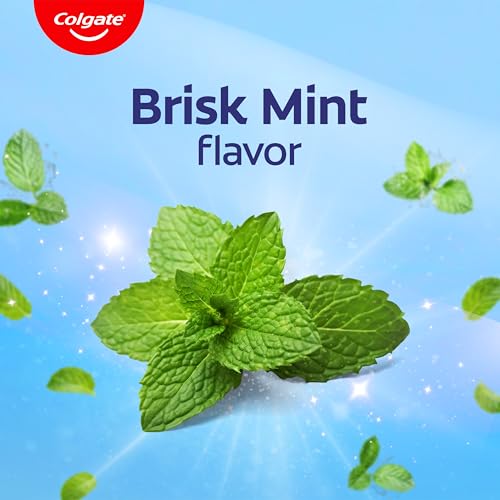 Colgate Baking Soda and Peroxide Whitening Toothpaste, Fluoride Formulated, Removes Surface Stains, Brisk Mint, 2.5 oz - image 7