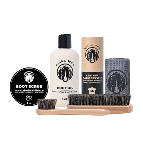 Grasa de Caballo para Botas de Piel Marca Rhino Wax