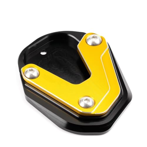 Plaque Béquille Moto Anti Enfoncement pour Support Latéral 800MT