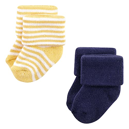 Image of Hudson Baby Baby 8-pack Cotton Rich Newborn and Terry Socks