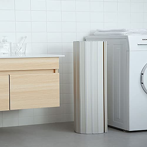 Couverture de baignoire pliable en PVC | Plateau isolant blanc