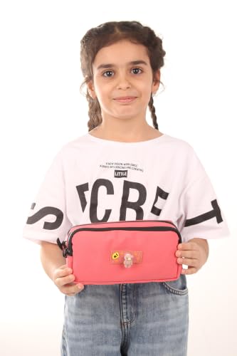 Rlx-172 Stres Çarklı İki Gözlü Kalemlik Okul İlkokul-Ortaokul Pembe