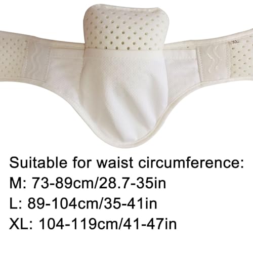 Faja de soporte para hernia inguinal talla L blanca miniatura 7