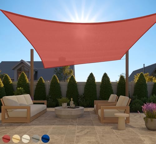 GORILLA GRIP Heavy Duty Sun Shade, UV Protection Fade Tear and Rust Resistant Rectangle Sunshade...