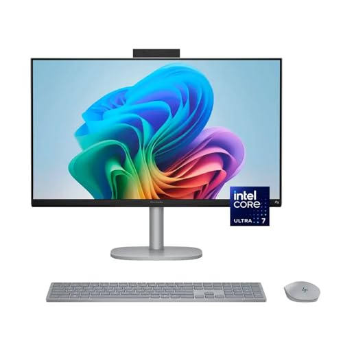 Image of HP OmniStudio X Copilot+ PC 31.5 inch 4K UHD All-in-One Desktop PC Intel Core Ultra 7 258V 4.8Ghz Win 11 Pro Meteor Silver (2TB SSD|32G RAM|Arc 140V)