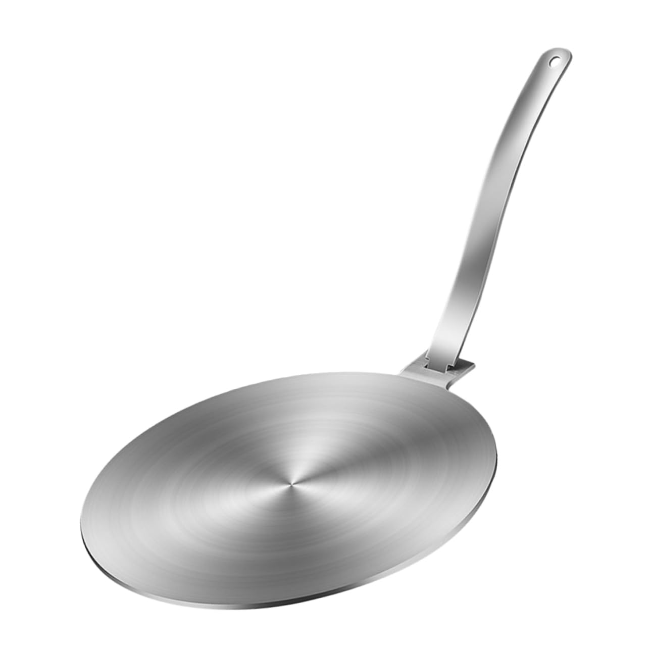 Difusor De Calor De Inoxidable para Inducción y Gas Placa Adaptadora De Cocina con Asa Desmontable Distribución Uniforme De Calor Compatible con Utensilios De Cocina