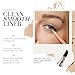 FITGLOW Beauty Vegan Eyeliner Pencil | Long-Lasting Eye Liner with Blending Brush | Smudge-Proof Eyeliner | Sensitive Eye Makeup | Natural, Clean & Cruelty-Free Eye Pencil | Brightening Beige, 1.1g