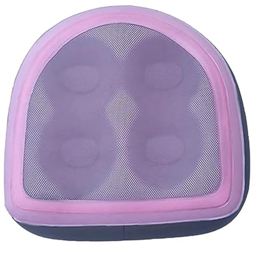 Asiento elevador para bañera de hidromasaje, asiento inflable para piscina de spa de PVC de 18, 5x14, 6x5, 9 pulgadas con ventosa y válvula 2 en 1, elevador reutilizable para bañera de hidromasaje par