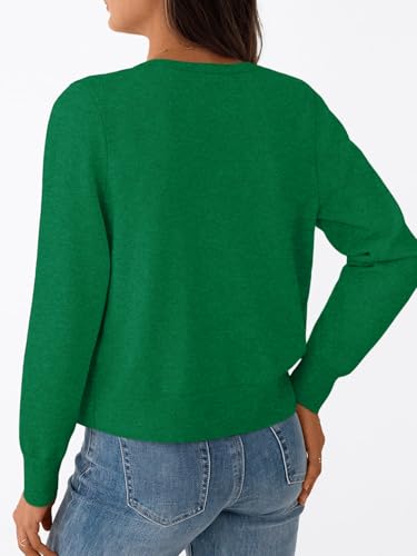 Image of Trendy Queen Lightweight Cardigan Sweaters for Women 2026 | Soft Knit Button-Down, Classic Fit Open-Front Layering Piece for Fall, Winter & Office Wear