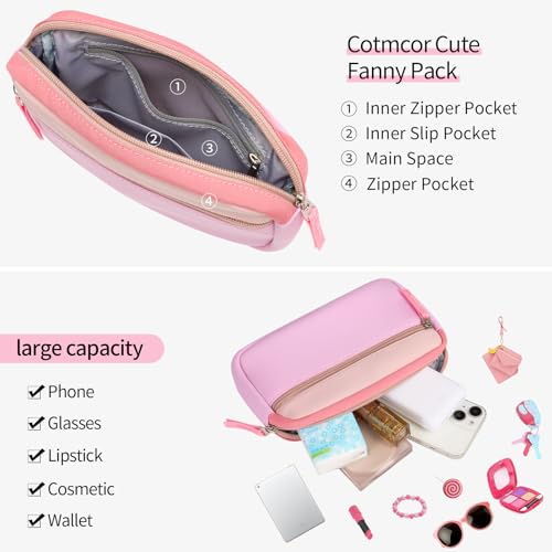 Image of Fanny Pack Birthday Gifts for Teen Girls 7-13, Kids Crossbody Belt Bag | Back to School Gifts, Cute Preppy Girl Fashion Accessories with Adjustable Strap, Trendy Stuff for Travel & Dorm Essentials