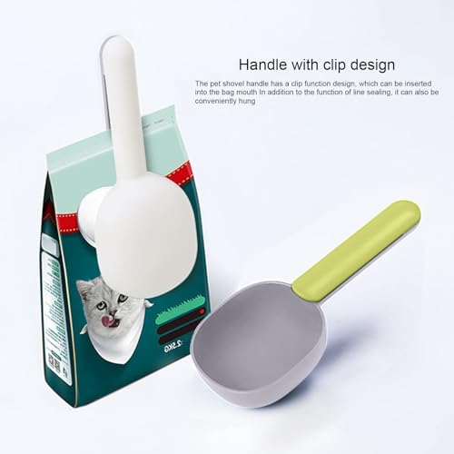 HTRTRR Messbecher und Löffel für Hundefutter, Waage für Katzen und Hunde