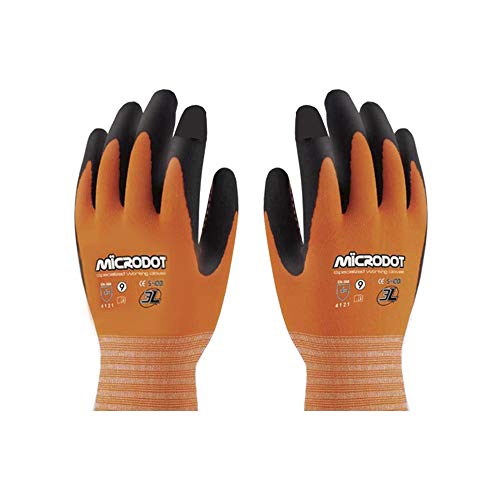 SILBOR 676A2 - Guante Nilon Con Nitrilo Foam, Talla 8