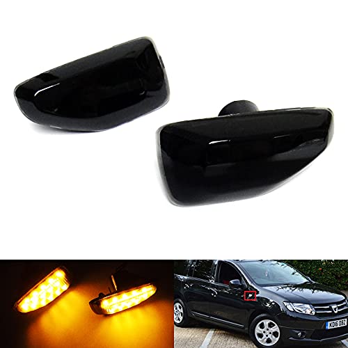 Clignotants latéraux LED pour rouler de nuit en Duster II et Sandero II