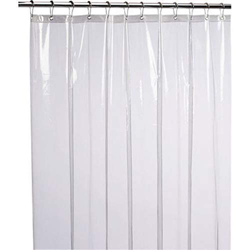 Image of Kuber Industries PVC 0.30 mm AC Curtain - 9ft, Standard, Transparent,Curtain13