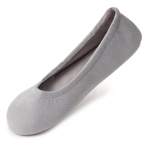 Narrow Ballerina Slippers for Women Comfortable for Travel Concert Stretchy Pull on Anti-Skid Comfy Warm Ballet Style Shoes All Season Wear2
