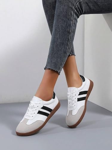 Image of layasa Women's Sneaker Stylish Women Shoes White