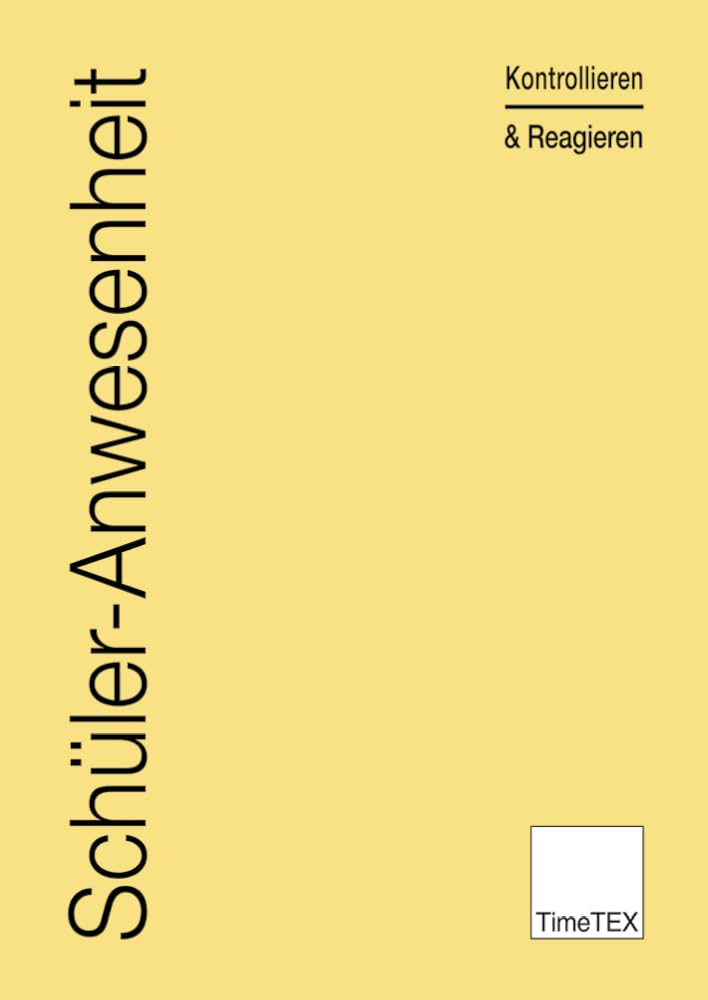 TimeTEX Student Attendance Book A4