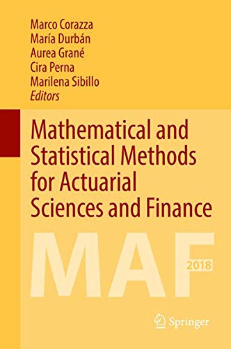 Buy Mathematical and Statistical Methods for Actuarial Sciences and Finance — BookShops.in