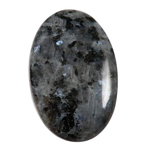 Larvikite naturelle cabochon 48,8 carats Ne74 une gemme rare à offrir pour passionné de minéraux