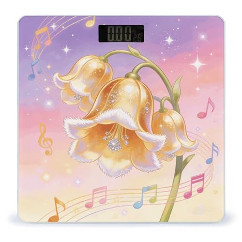 Báscula Digital Precisa Jingle Bloom 180kg Pantalla LCD miniatura 1