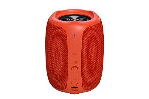 MUVO Play – Portabler Bluetooth-5.0-Lautsprecher, wassergeschützt für den Außenbereich nach IPX7, bis zu 10 Stunden Akkulaufzeit, mit Siri-