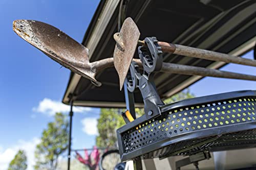 Gtw Universal Dual Gun Rack For Golf Carts | Durable Polyethylene | 360 Degree Mounting Secures Firearms, Fishing Poles, And Tools #TOP5