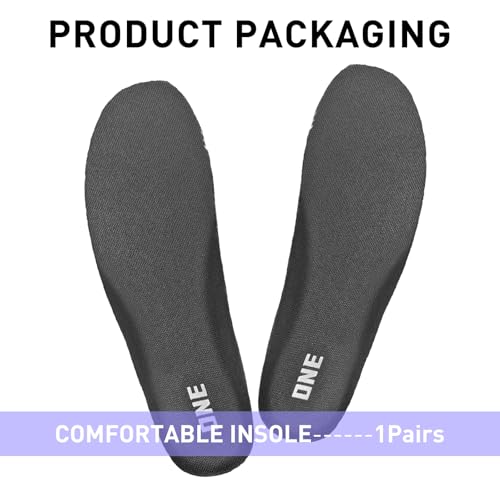 Image of Insoles for Hoka Running Sneakers, Replacement EVA Inner Footwear Inserts for Men's Comfortable Light-Weight and Cushion Shock Absorbing (US Men14)