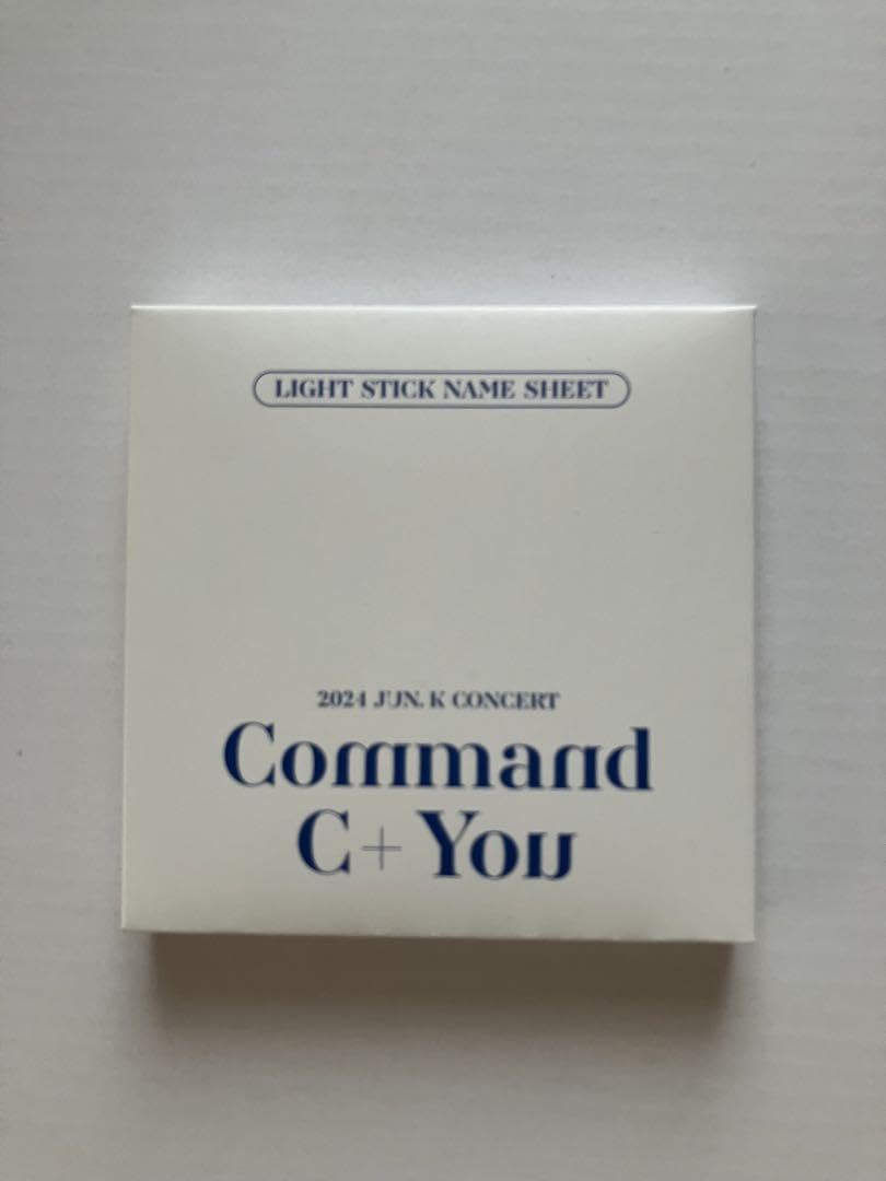 アイドル 2PM Light Stick Light Stick Name Sheet 2PM OFFICIAL LIGHT STICK NAME SHEET - It's 2PM - JYP SHOP