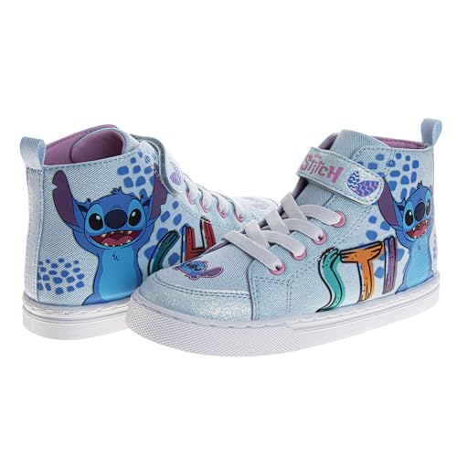 Disney Girl's Lili & Stitch Sneakers (Little Big Kid)4