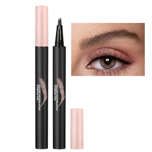 Lápiz de cejas de maquillaje, contorneador resistente al agua | Lápiz de cejas líquido para maquillaje | Para fotografía, citas, desplazamientos, escenario, viajes, mujeres, niñas, novia, madre