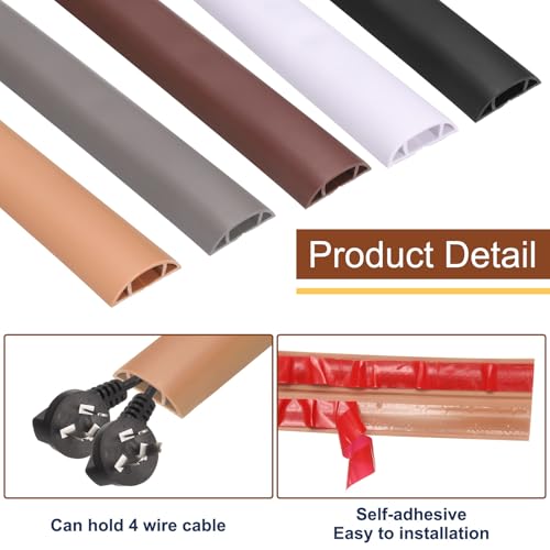 Housse de protection pour câble de sol pour un salon design et épuré