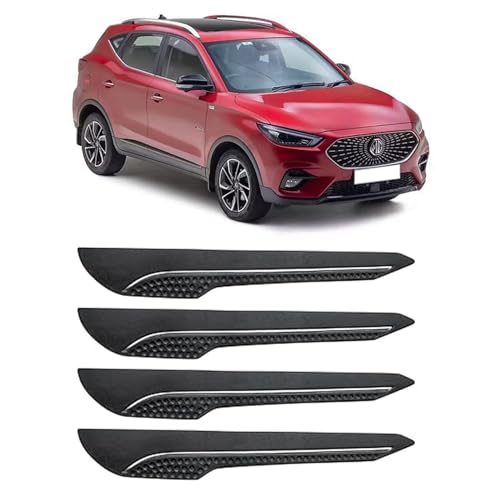 Image of AOSIS-Car Bumper Protector /Bumper Guard for MG Astor with Single Chrome Stripe (4-Pcs)