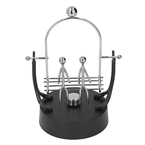 Cryfokt Ornement de Bureau Pivotant avec Technologie de Mouvement Perpétuel, Idéal pour la Décoration de la Maison ou du Bureau, Excellent Choix, Matériau Métallique