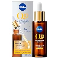NIVEA Q10 Anti-Wrinkle Expert Dual Action Serum 30ml | Reduces Deep Wrinkles | Fights Signs of New Wrinkles | Light-weight Formula | Anti-Ageing Serum | Suitable for All Skin Types