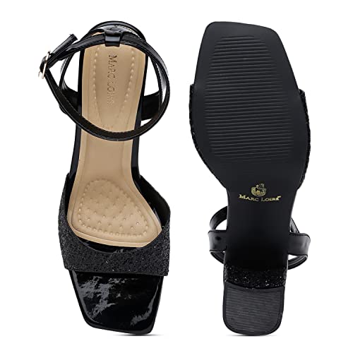 Image of Marc Loire Women's Slip on Casual Solid Sandals Heels