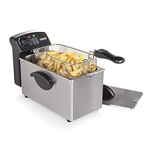 Princess 182626 Familie Castel Frituurpan – Koude zone – Veiligheidsfilter – Inhoud 3 liter