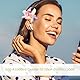 7 Stück Böhmische Blumen-Haarspangen, festliche Accessoires, Blumen-Haarspangen für Frauen, Haarblumen für Frauen, hawaiianische Blumen-Haarspangen, rosa Blumen-Haarspangen