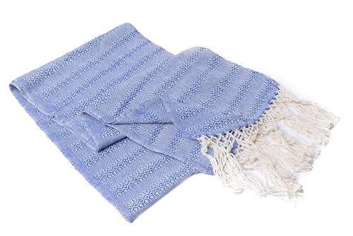 Baby Trapoz Mexican Rebozo Shawl, Scarf, Ideal for Natural Birth, Doula Massage, 118.11", Royal Blue4