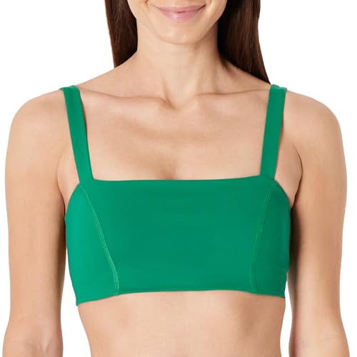 Image of Amazon Essentials Women's Active FormFlex Buttery Soft Light Support Bandeau Sports Bra with Adjustable Straps