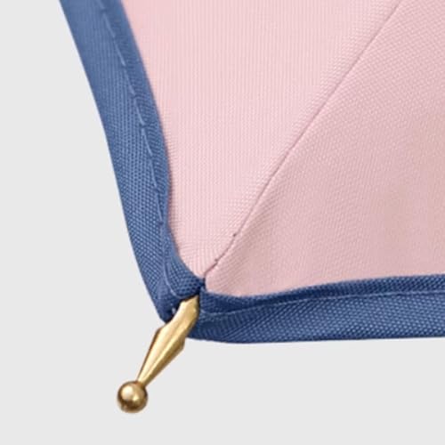 Paraguas de moda con mástil de madera maciza para paseos urbanos 7