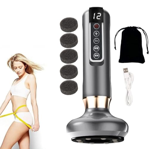 Velora Masajeador AnticelulíTico Reductor – Masajeador Celulitis Muslos Y GlúTeos – Aparato EléCtrico Para Reducir Celulitis Y Mejorar La CirculacióN (negro)
