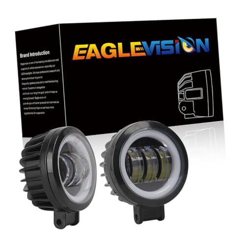 ASAKKURA 射灯 防水作業灯 高輝バイク 用オフロードヘッドライト 車両 トラック ボート対応