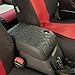 hilopexi Suitable for Jeep Wrangler TJ LJ (2002-2006) - Center Console Armrest Cover Soft Mat Antiscrach Mat Cover