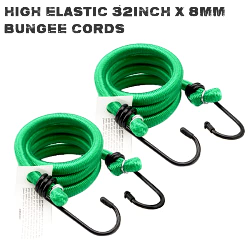 Xstrap Standard Ratchet Tie Down Straps - 6 Pack 1" X 15' - 1890 Lbs Breaking Strength, Safety Lock S Hooks, With 6 Soft Loops, 2 Bungee Cords, Logistic Cargo Straps For Moving Appliances, Motorcycle #TOP5