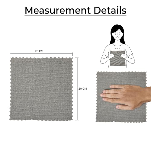 Image of Cutting EDGE 180 GSM Car Microfiber Cloth Dispenser, 30x20 cm (Set of 20) | Material: 180 GSM Microfiber, Tearable Cloth Dispenser, 30x20 cm, Reusable, Super Absorbent for Car Cleaning & Detailing