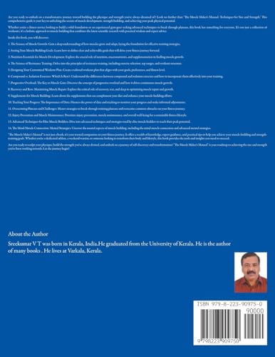 The Muscle Maker's Manual: Techniques for Size and Strength